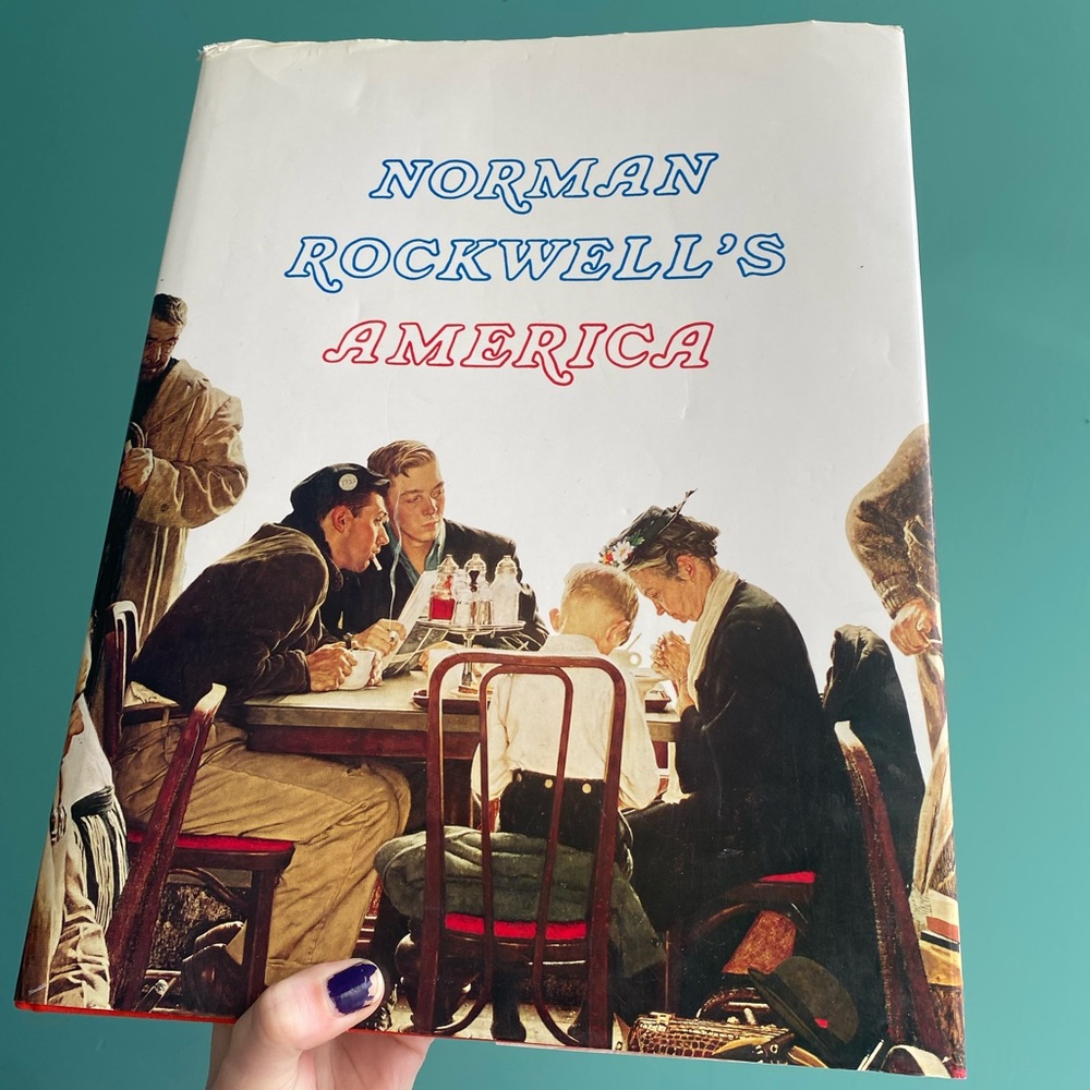 Norman Rockwells America hardcover art book